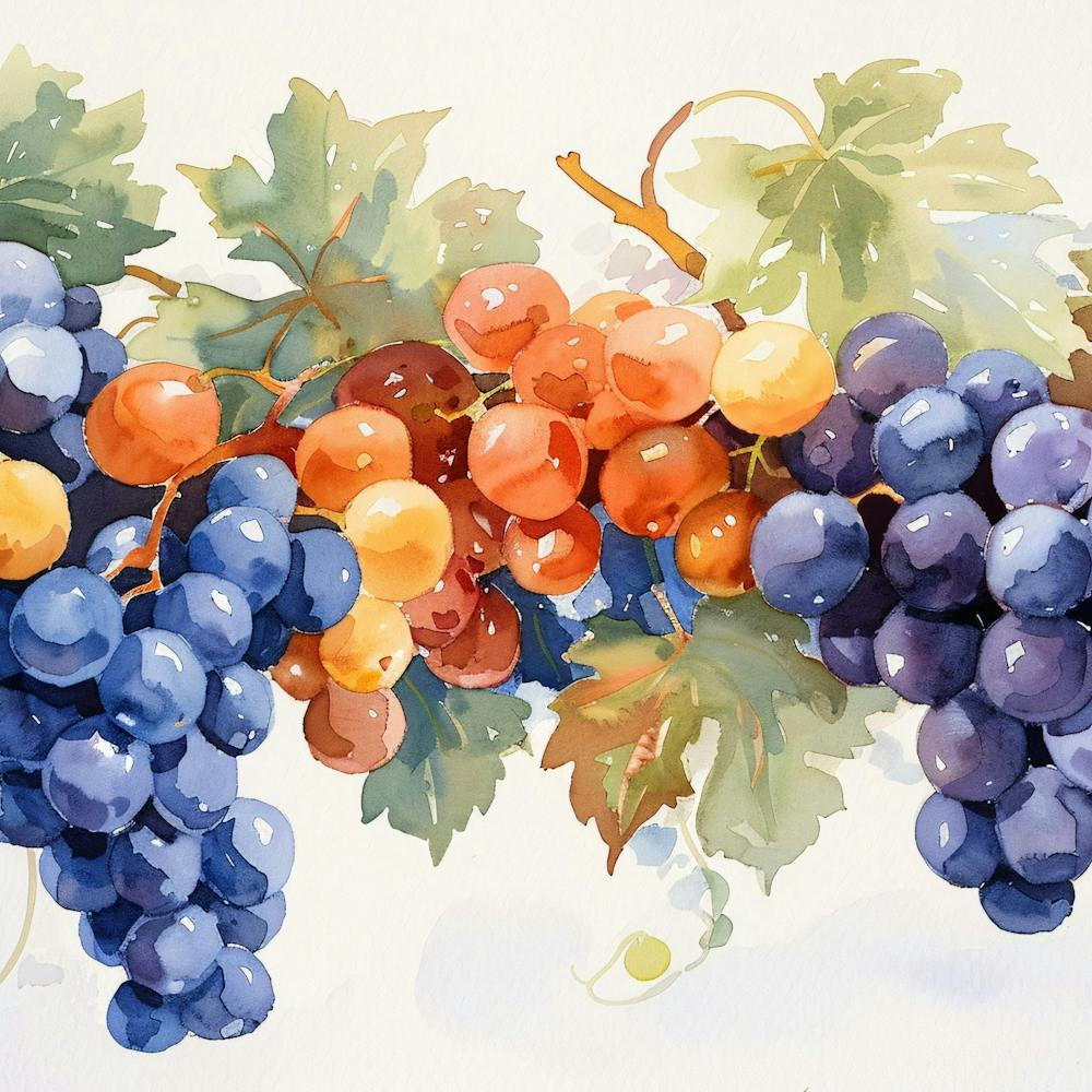 Grapes On The Vine