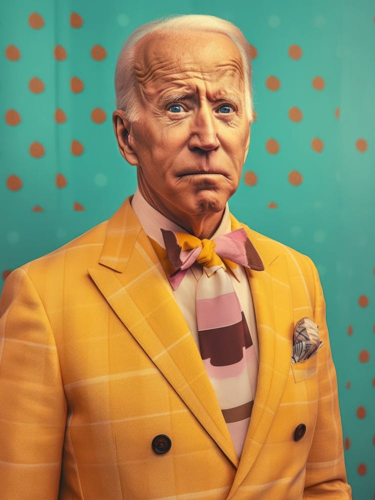 Joe Biden Fashion Art