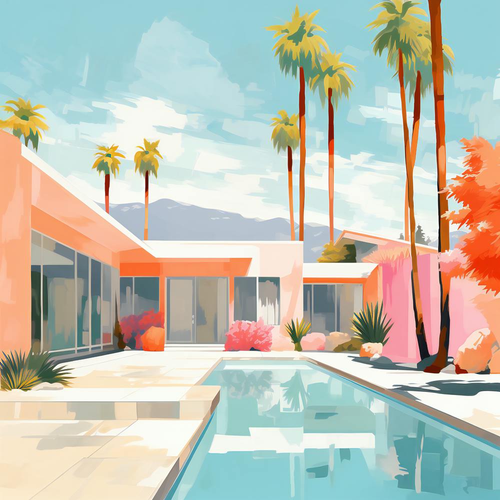 Aidyrose Palm Springs Vintage-Architektur Mid Century Modern V 8f4bd4fd 4c50 40b6 B929 637728dcd384 043835