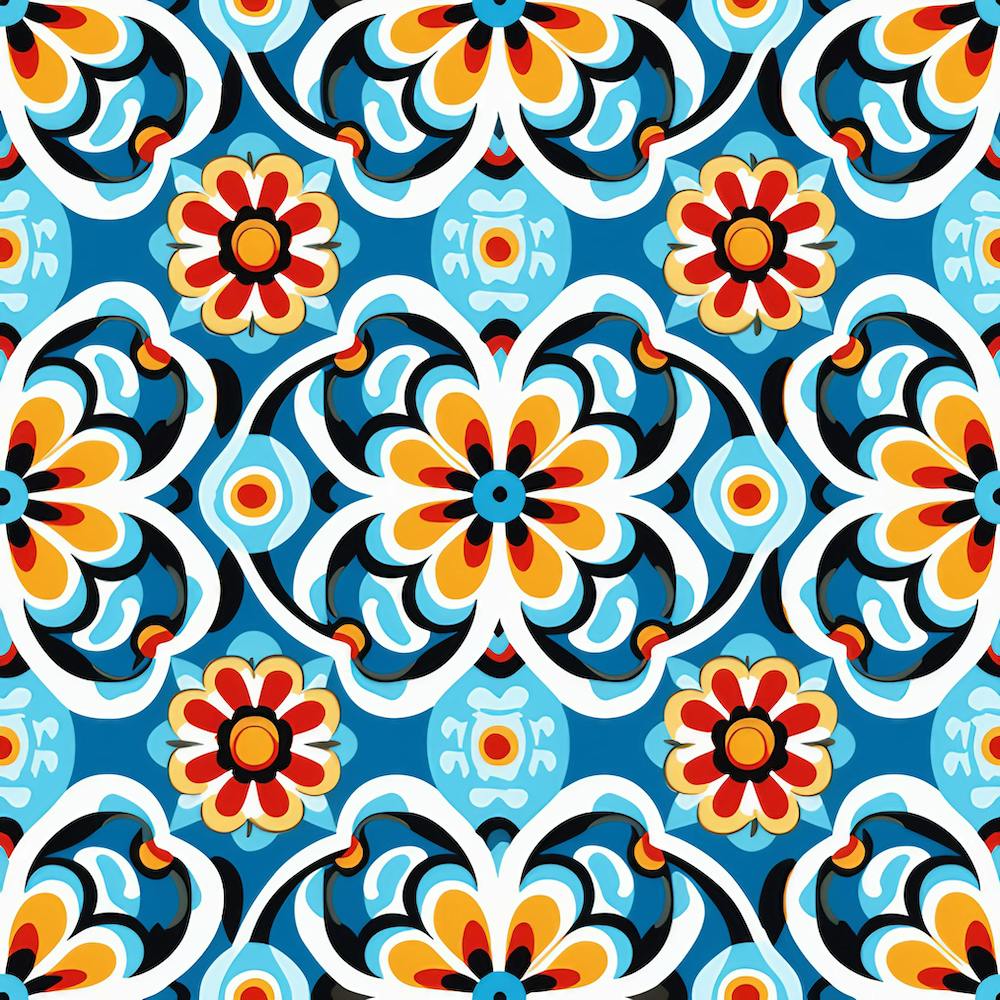 Mexican Seamless Tile Pattern