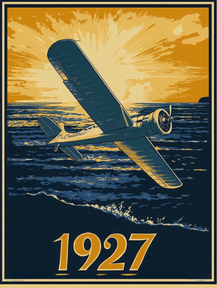 Aihrgdesign A Vintage Aviation Poster Celebrating Charles Lin B469e5ce 7ec9 4e00 A4cc 657e6738bd8c 1