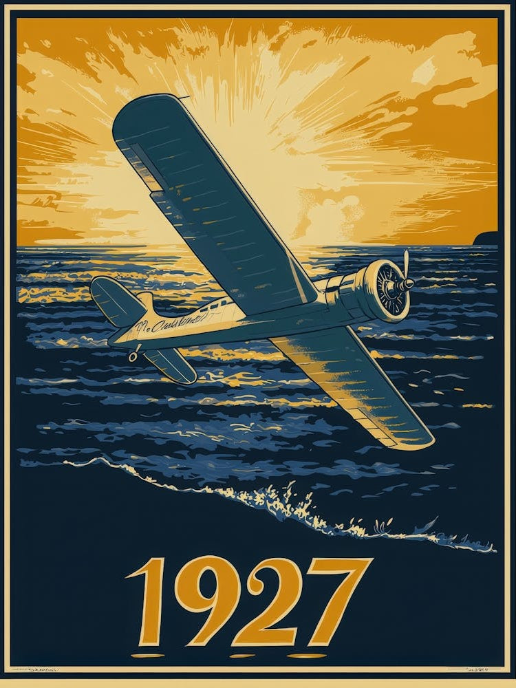 Aihrgdesign A Vintage Aviation Poster Celebrating Charles Lin B469e5ce 7ec9 4e00 A4cc 657e6738bd8c 1