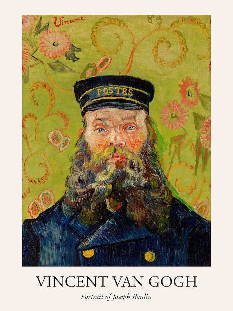 Portrait Of Joseph Roulin, Vincent Van Gogh Poster
