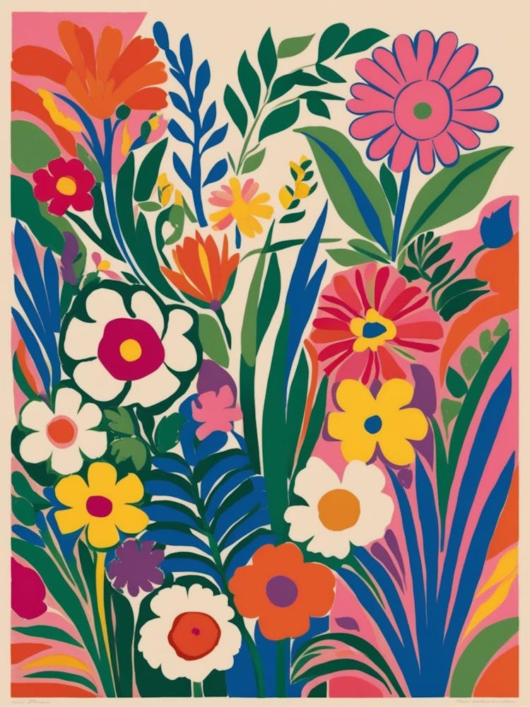 Blumen im Garten Matisse Frühlingsgefühle