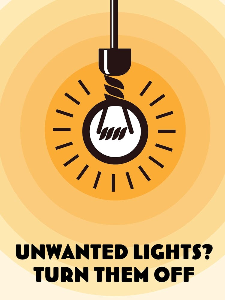 Unwanted Lights? Turn Them Off