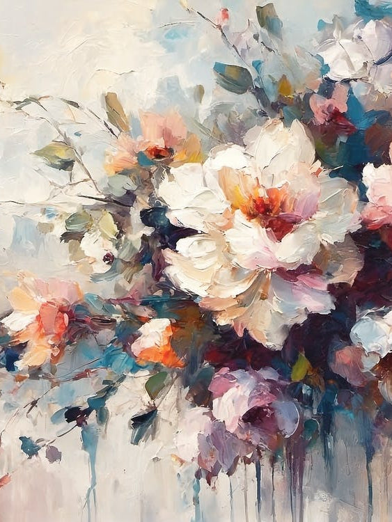 Floral Bouquet - Oil Painting