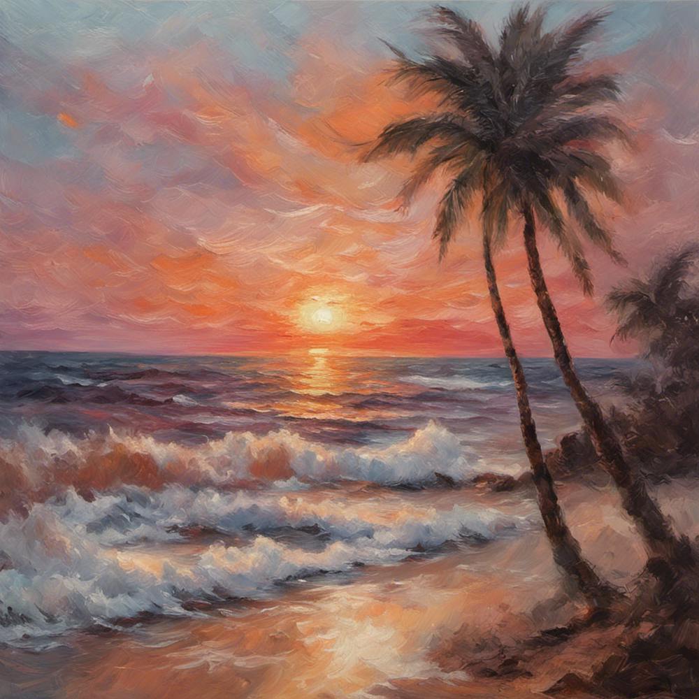 Sunset At The Beach