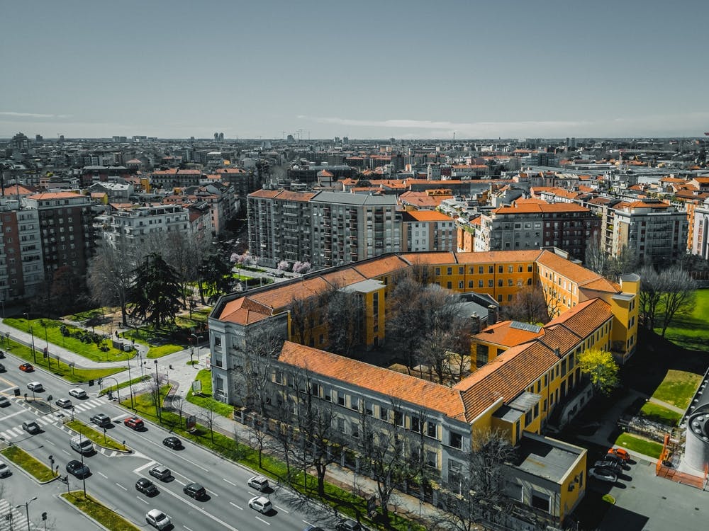 Poster Print of City skyline, Milan, Italy, Europe