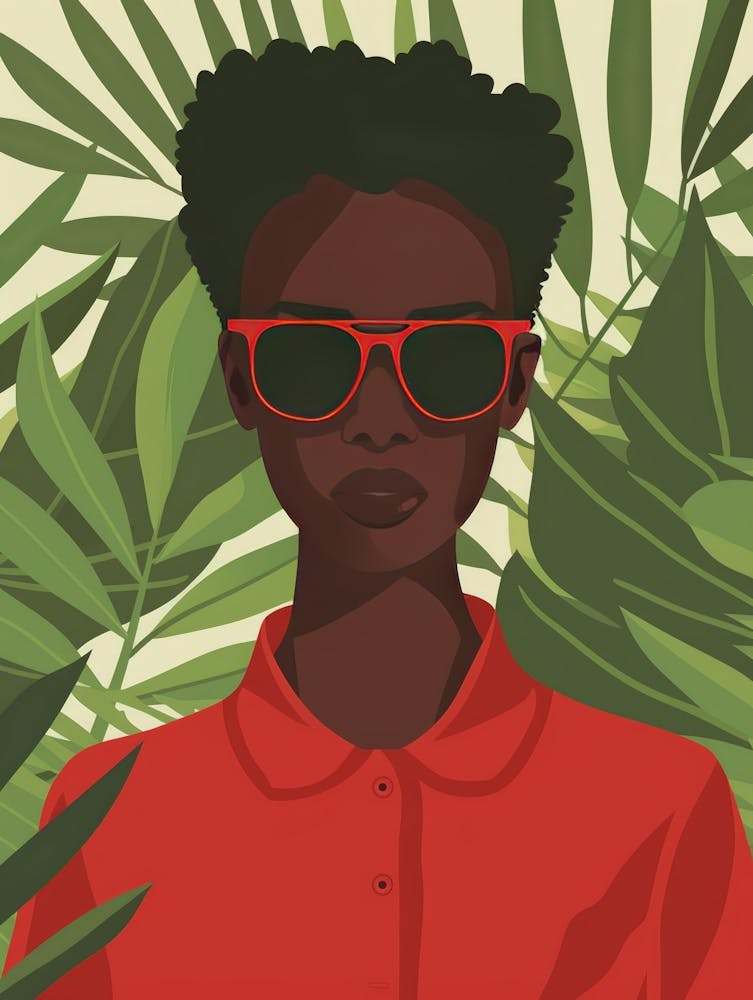 Portrait Of African American Woman 8