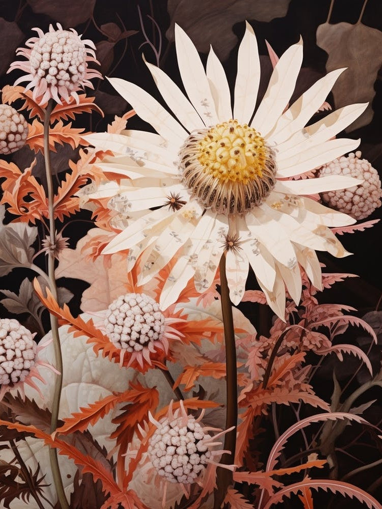 Flower Illustration Edelweiss 2