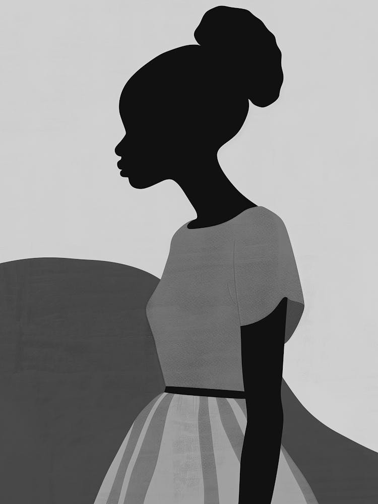 Silhouette Of A Woman