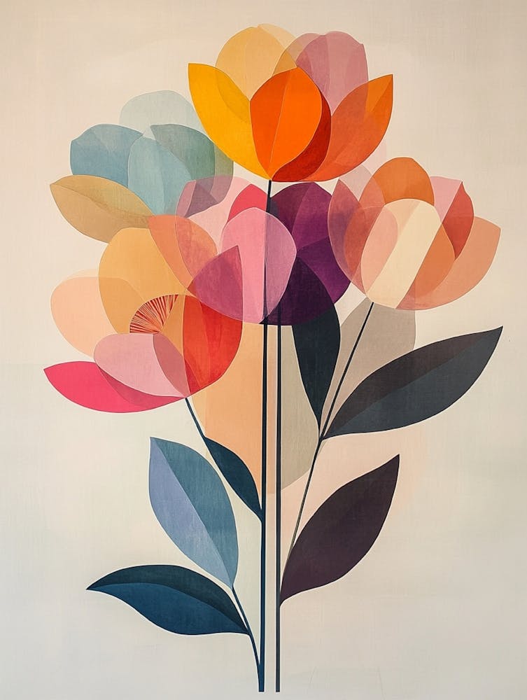 Abstract Flowers 7