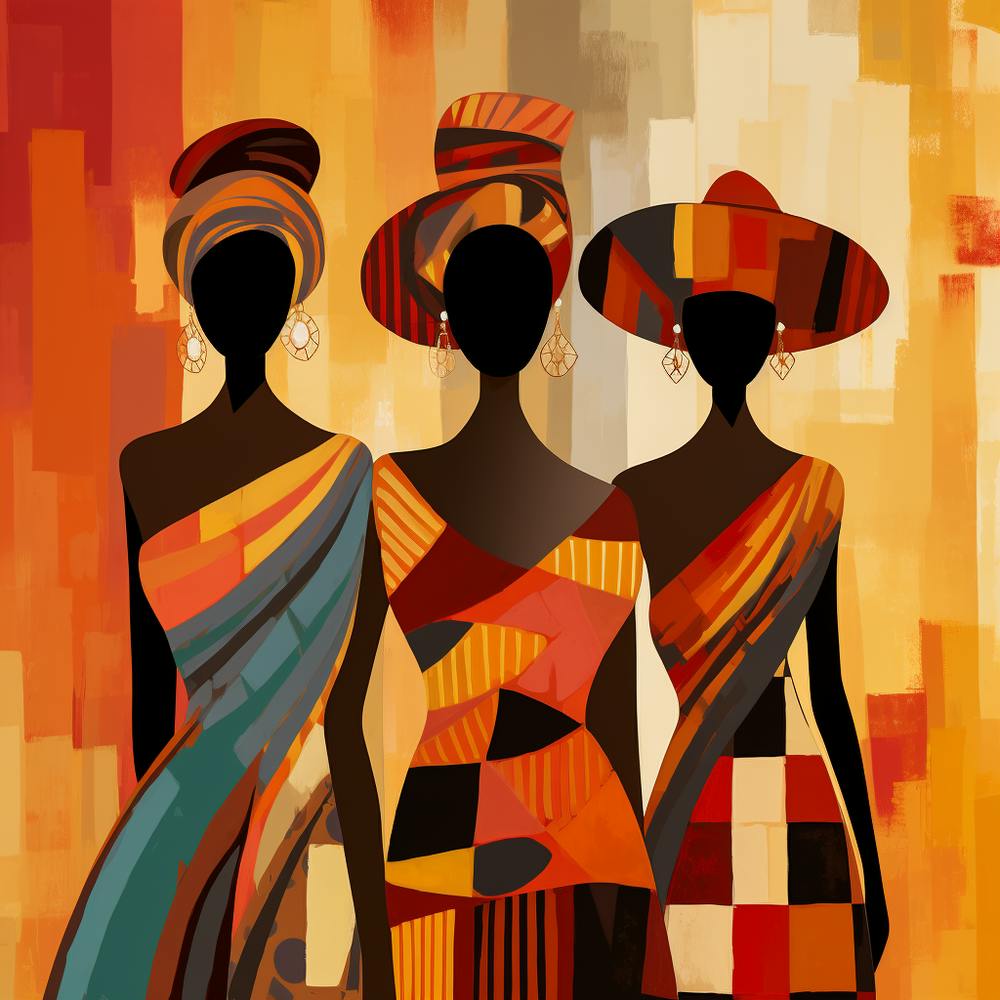 Drei Afrikanische Frauen 24
