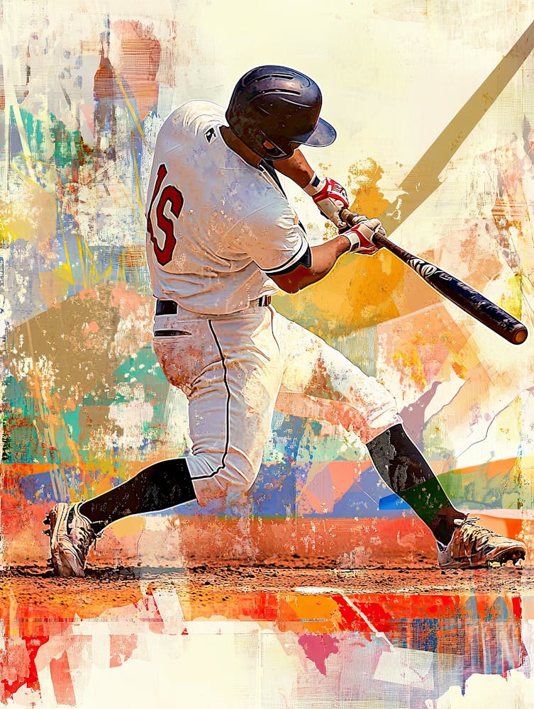 Baseball Player Poster