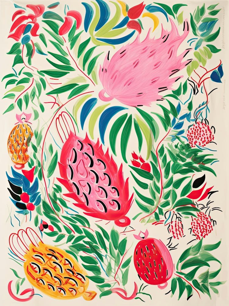 Mango Fruit Drawing 10