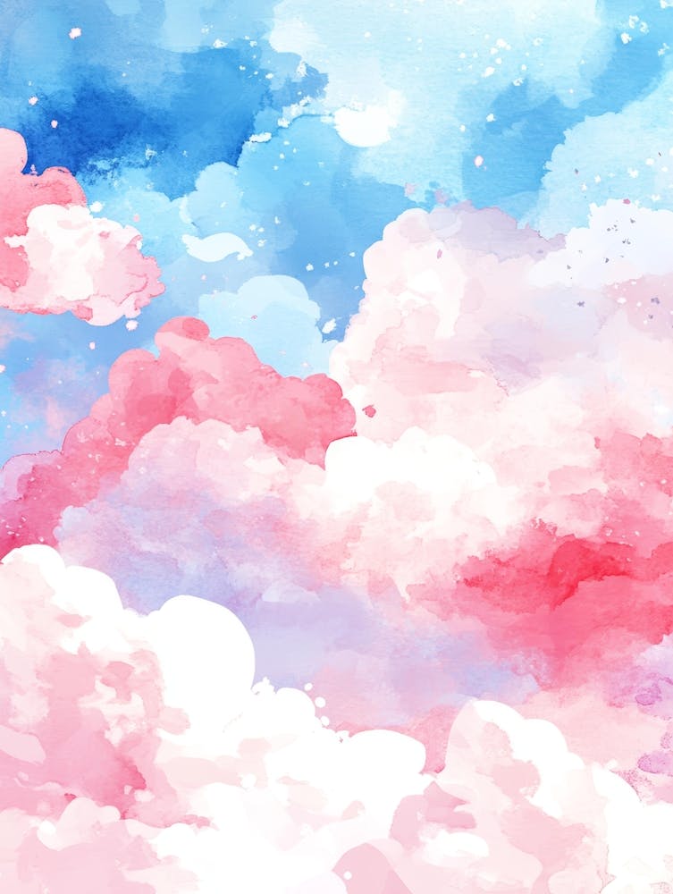 Watercolor Clouds 2