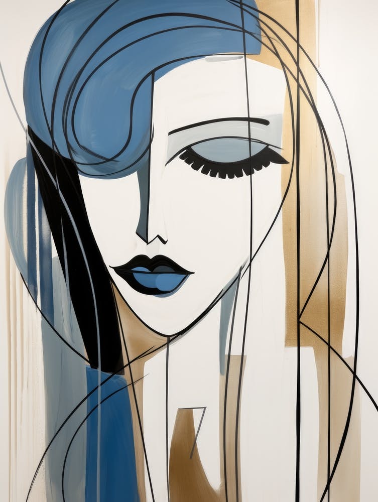 'Blue Woman' 1