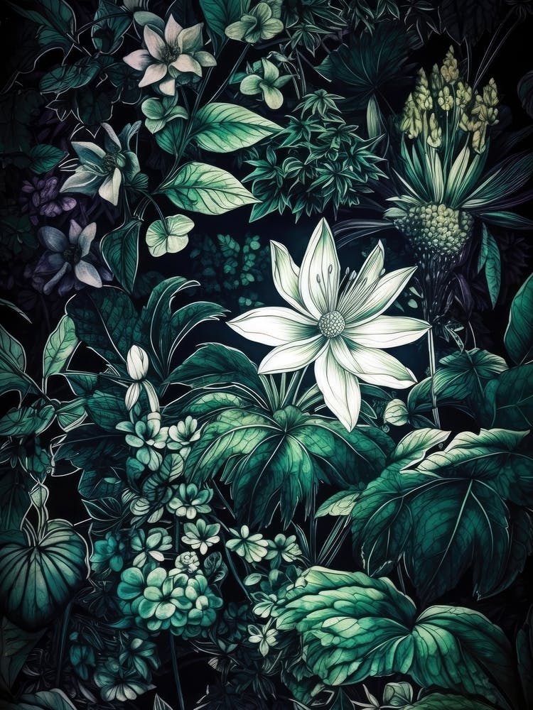 Jungle Wallpaper flowers nature