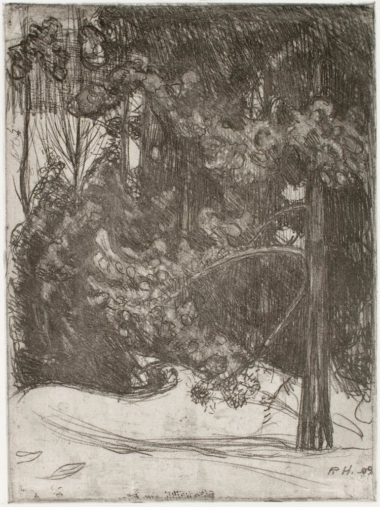 Winter Landscape (1909), Pekka Halonen