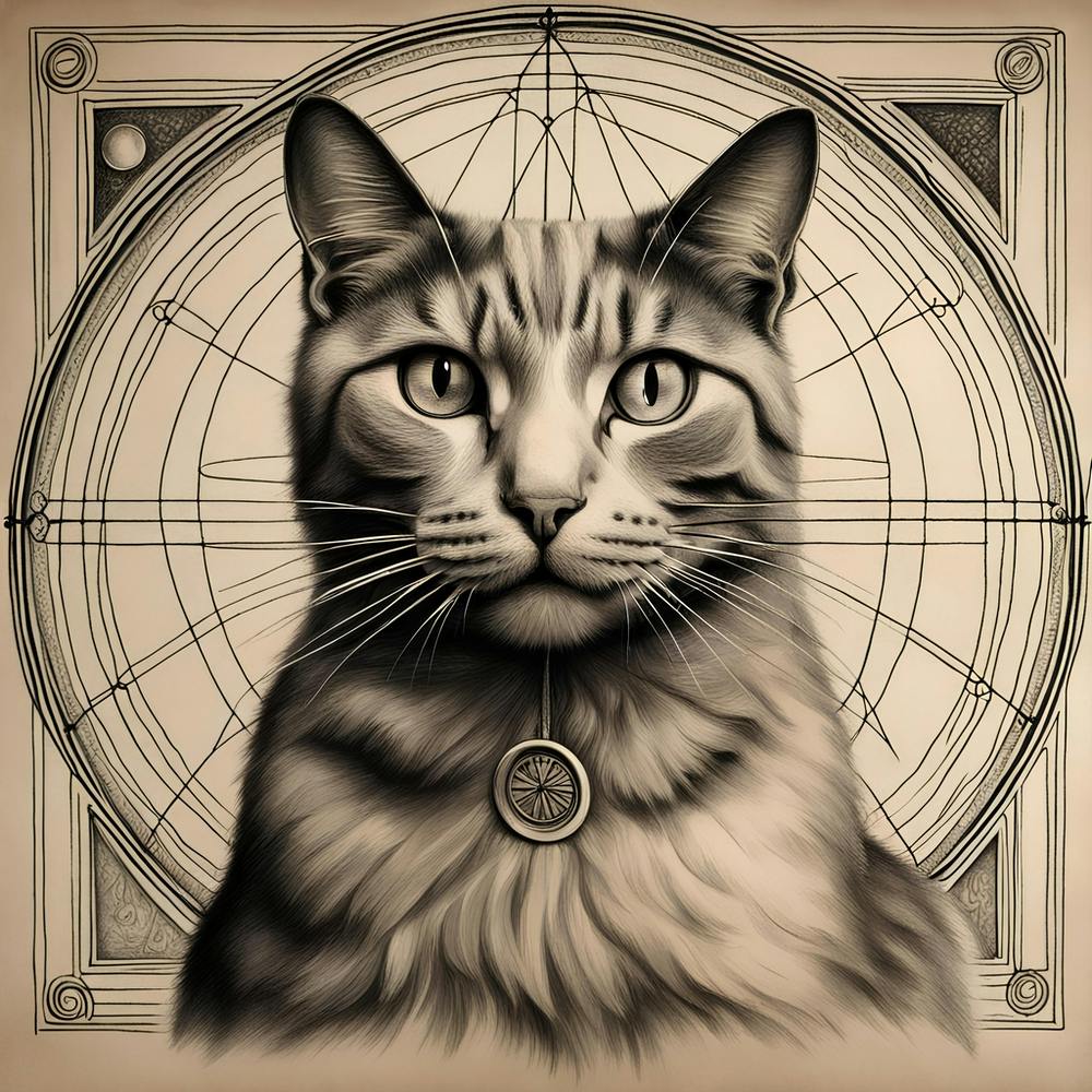 Vitruvian Cat