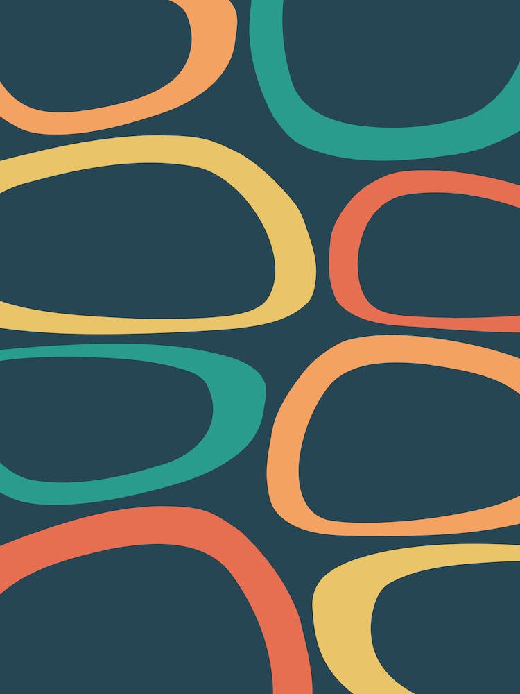 Mid Century Modern Abstract II