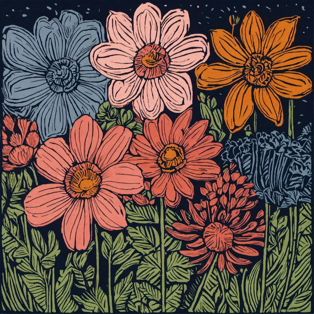Flowers In The Garden 4