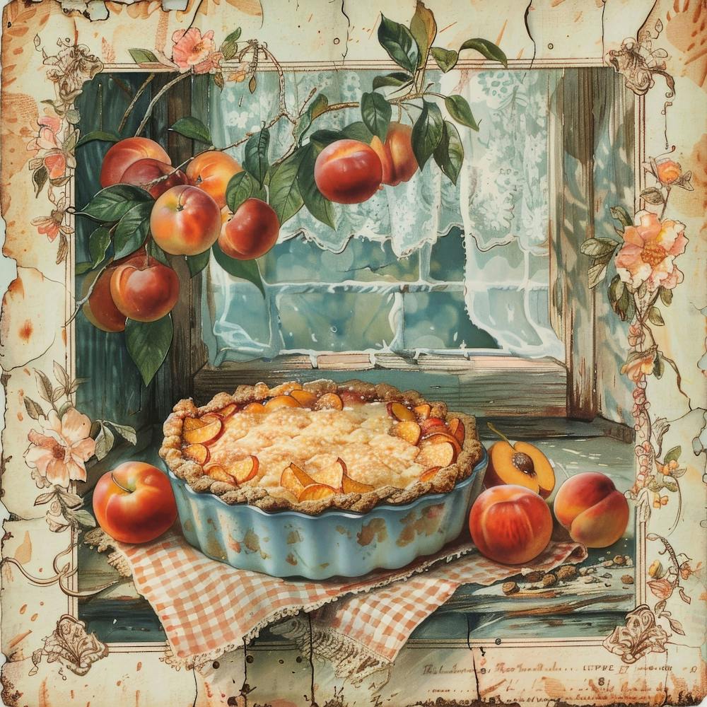 Peach Cobbler 1