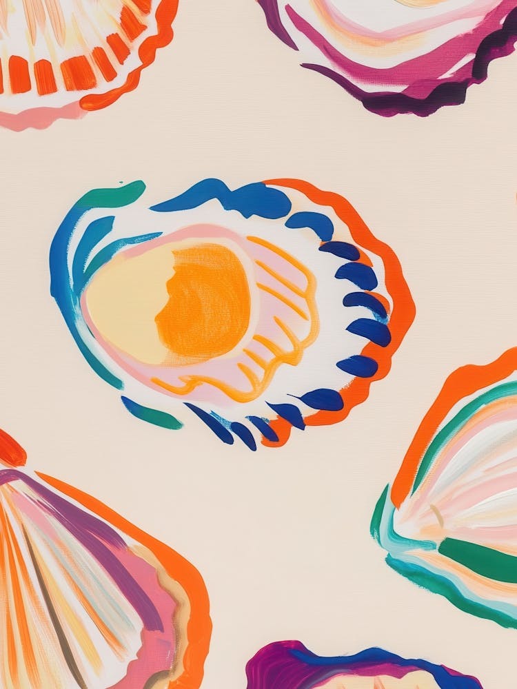 Trendy Shells Painting