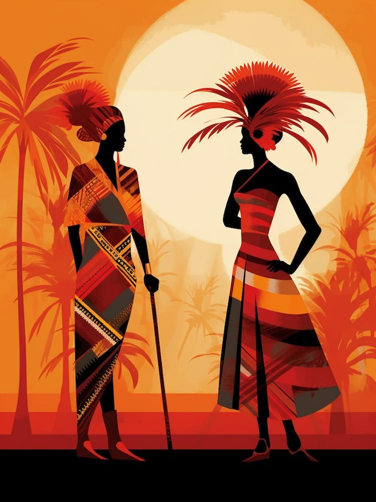 Afro Inspired Illustration 2