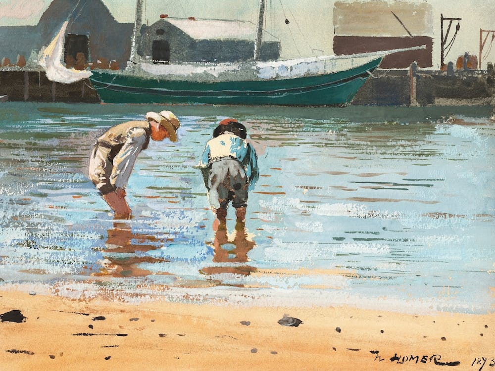 Boys Wading, Winslow Homer