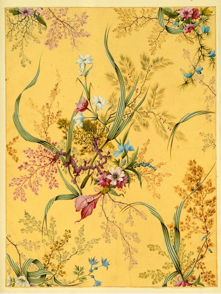Chintz Flower Pattern