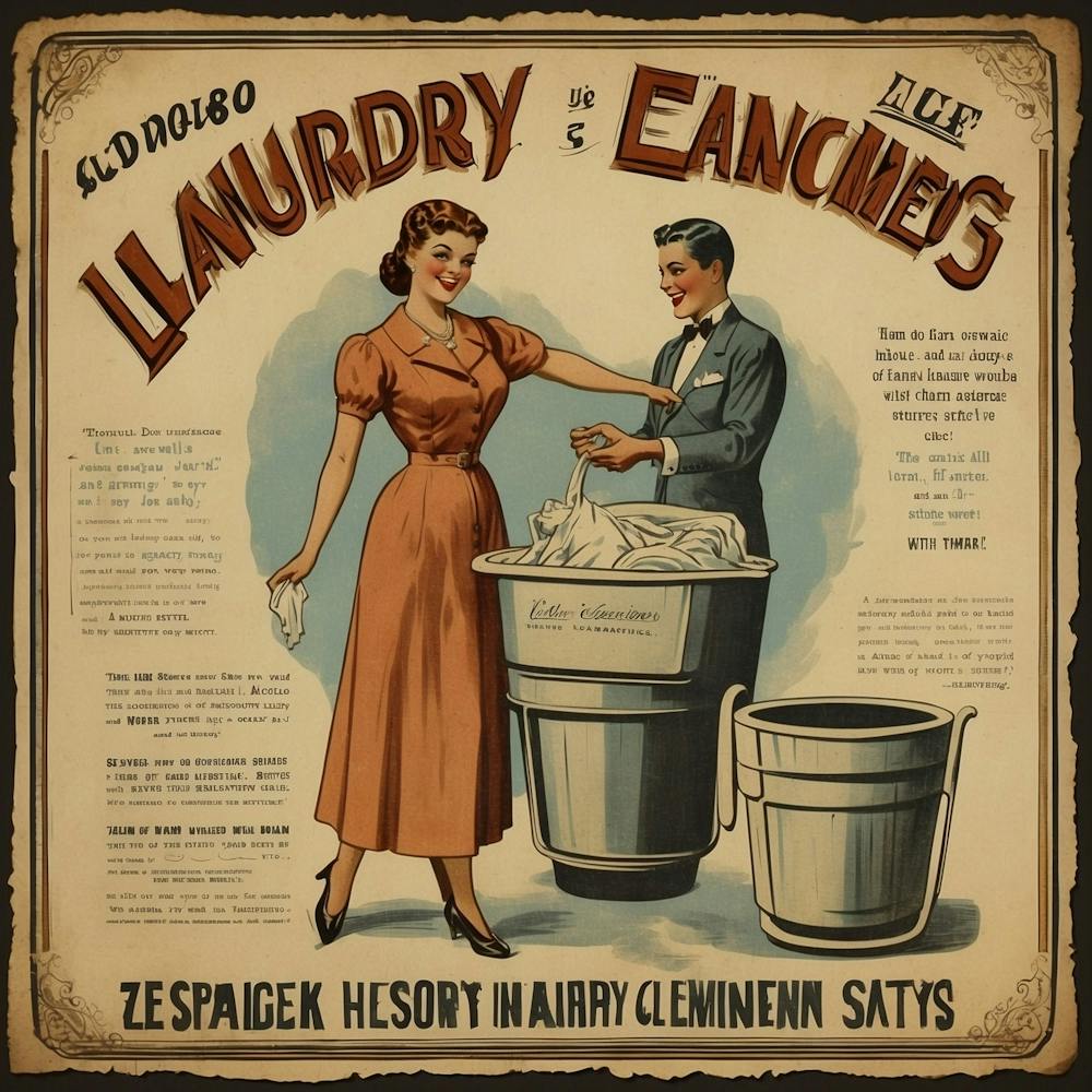Default Default Vintage And Retro Laundry Advertising Aestethi 0 (4)