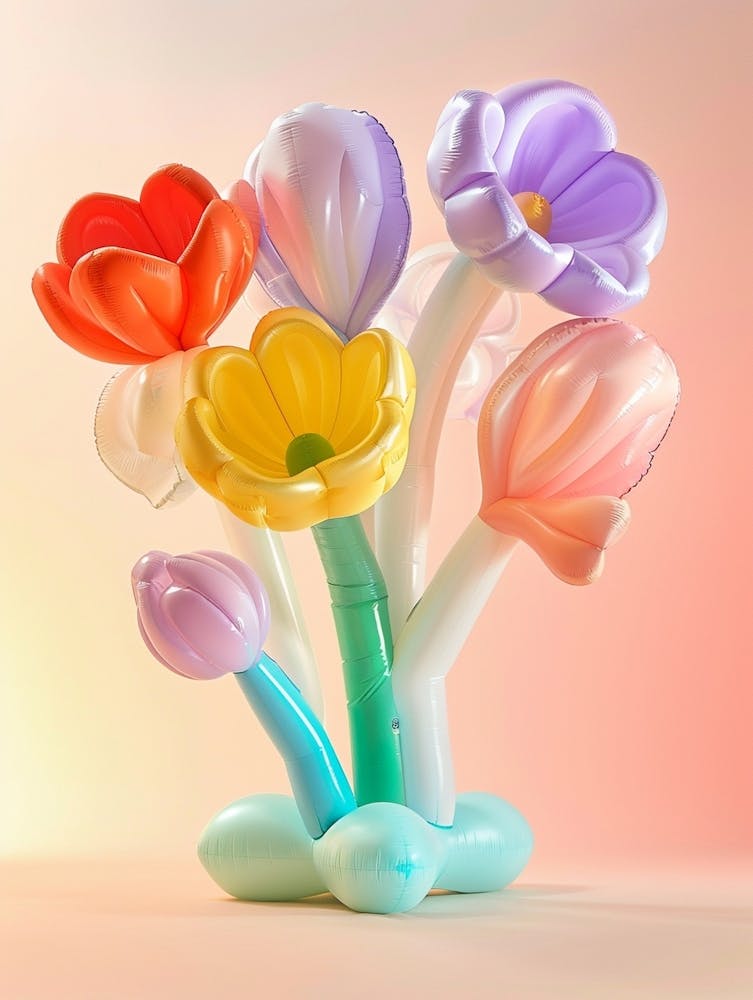 Dreamy Inflatable Flowers Freesia 2