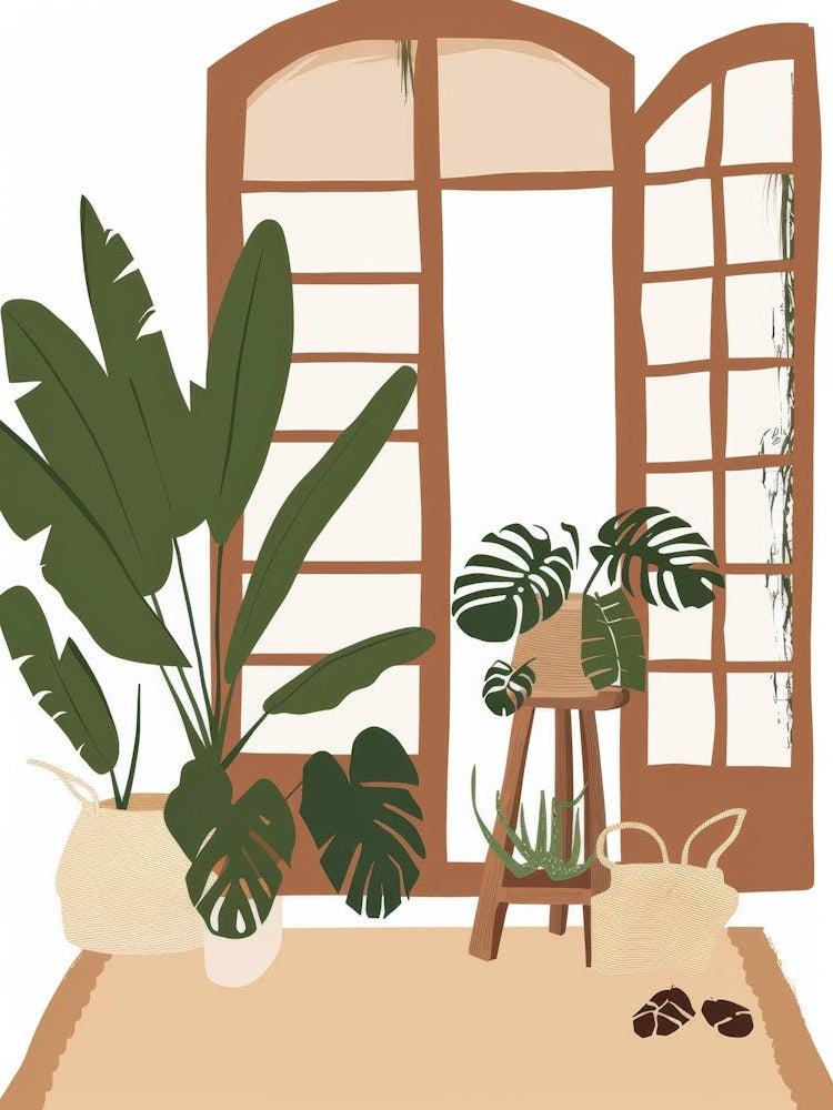 Room With Plants 2