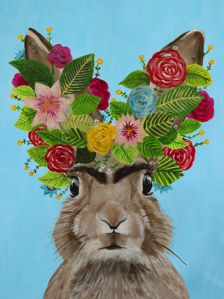 Frida Kahlo Rabbit