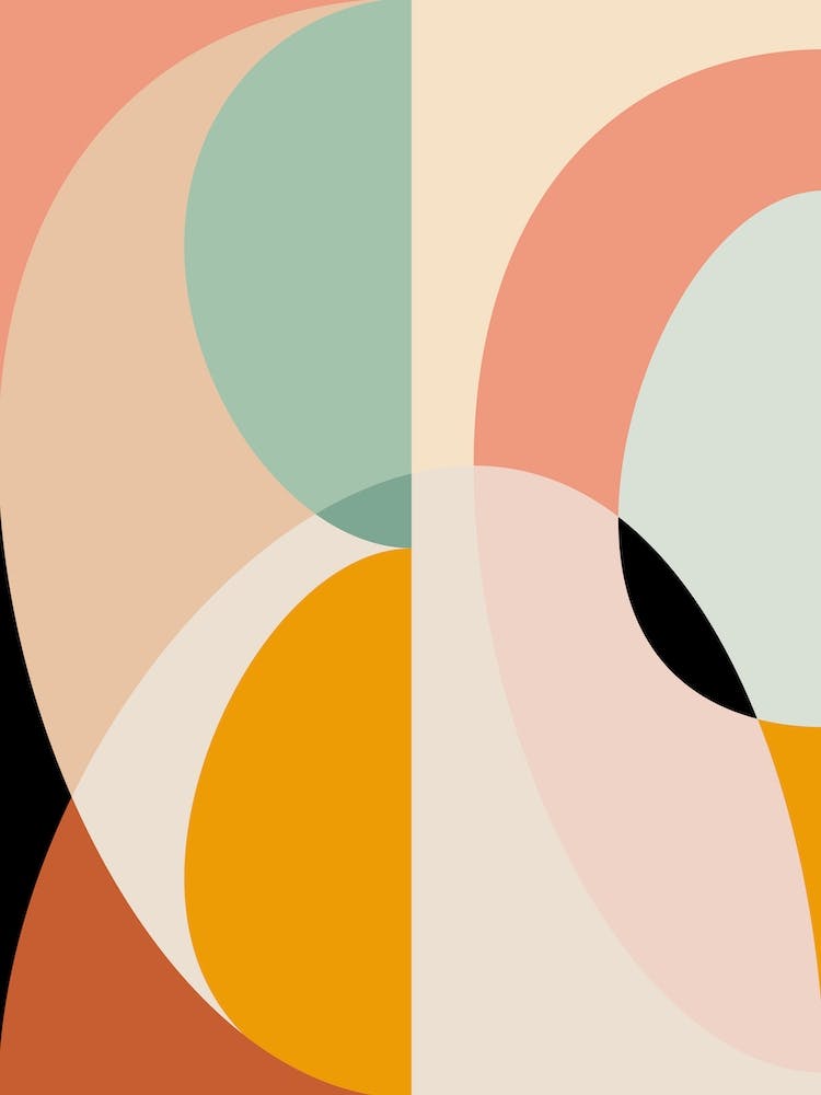 Mid Century Pastel 19