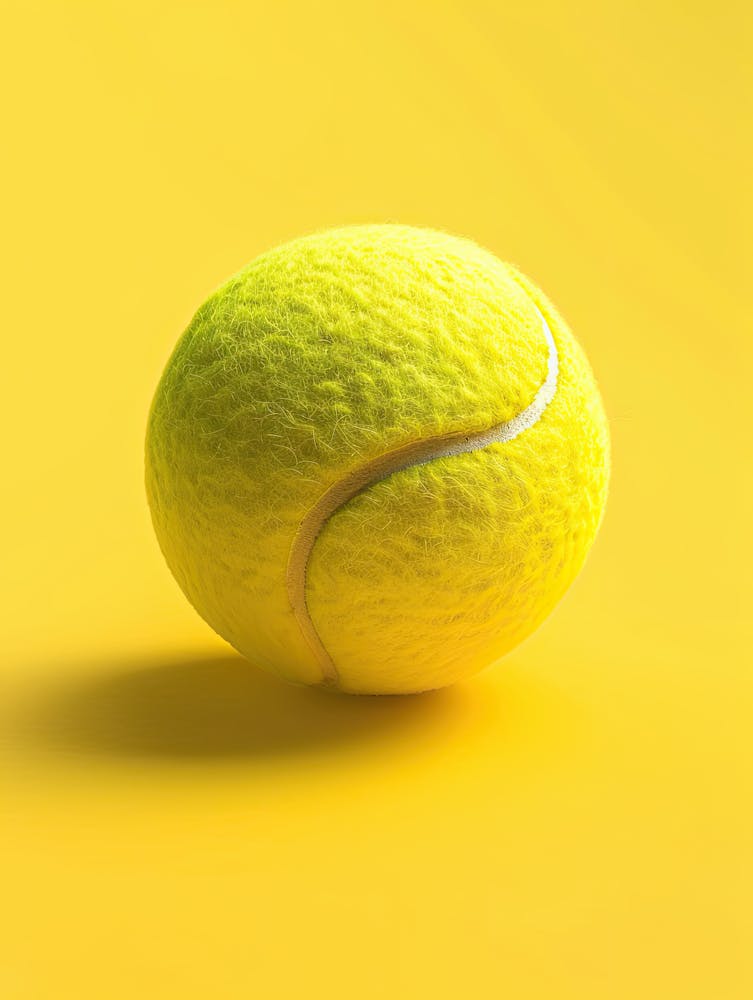 Neon Fuzz Tennis Ball
