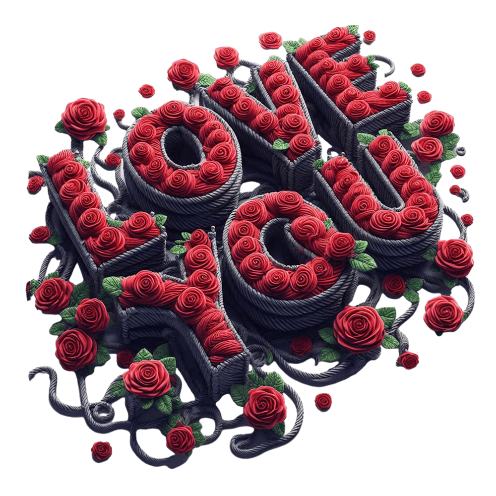 Red Roses Flower Flora I Love You