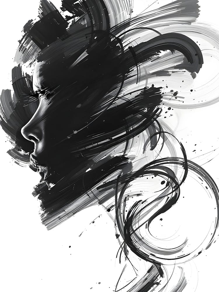 Abstract Woman Portrait 1