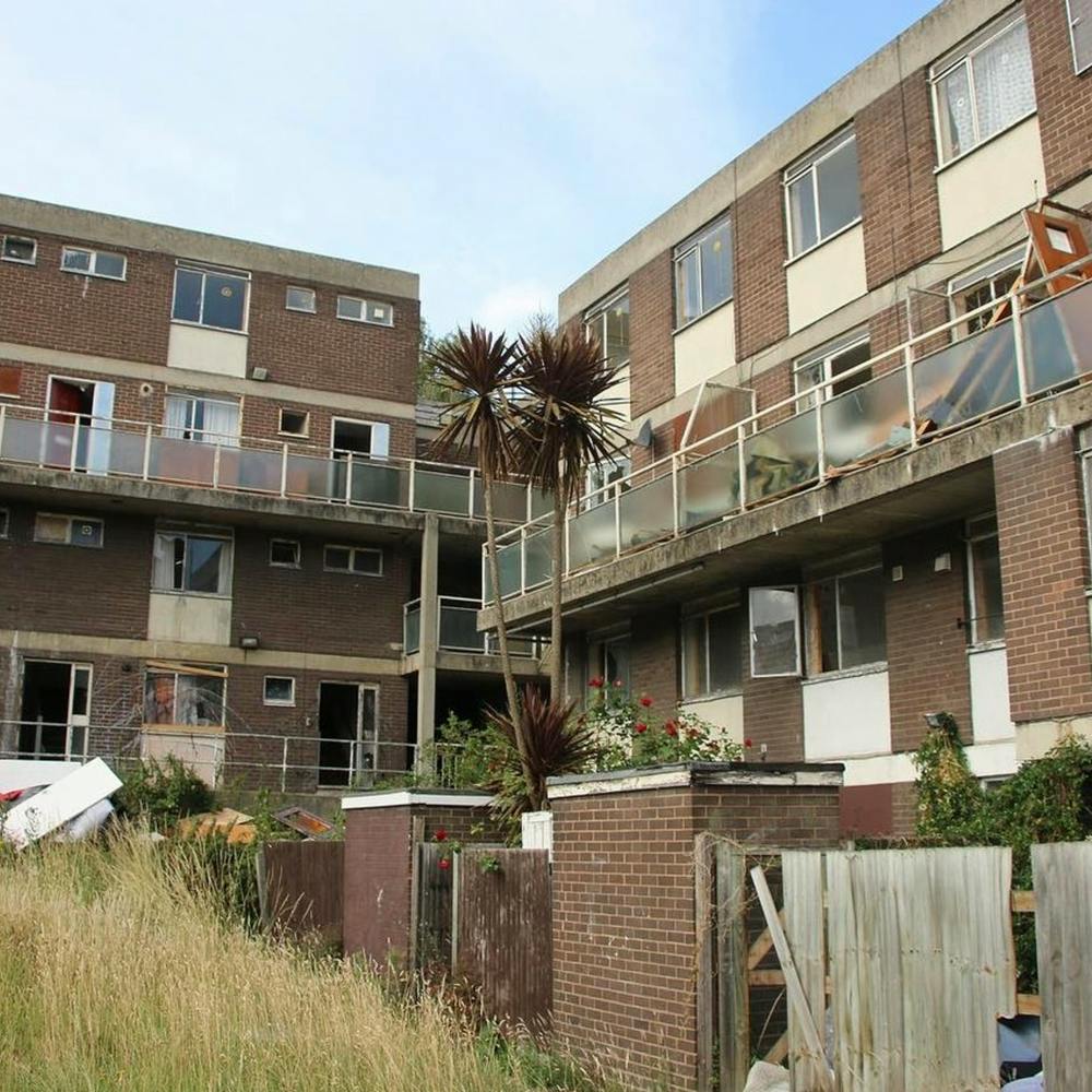 abandoned london estate