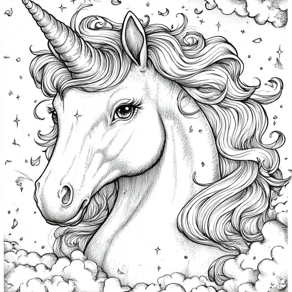 Unicorn In The Clouds