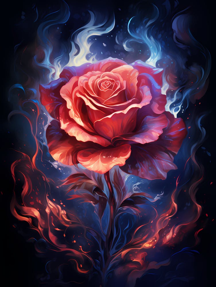 Fire Rose 1