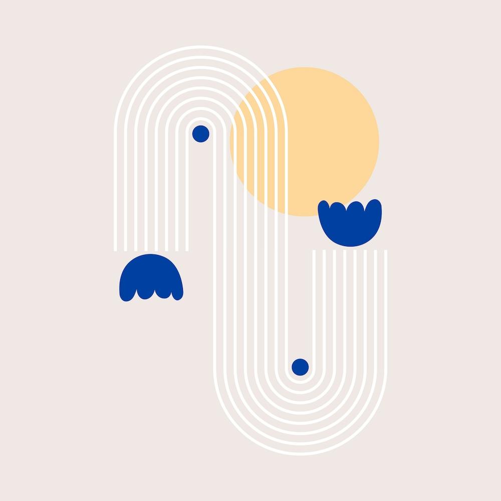 Rainbow And Sun Square