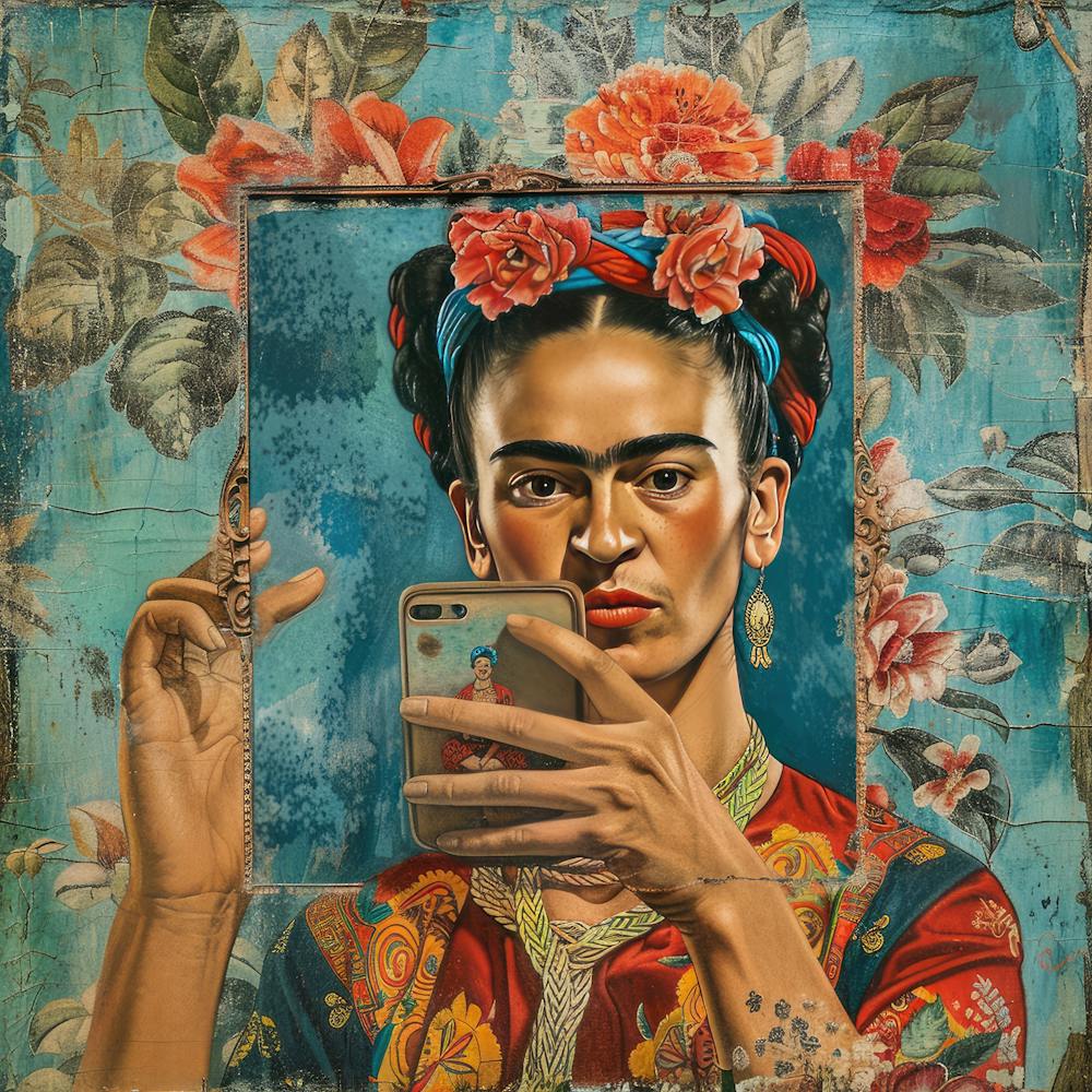 Frida Takes a Selfie Series 4