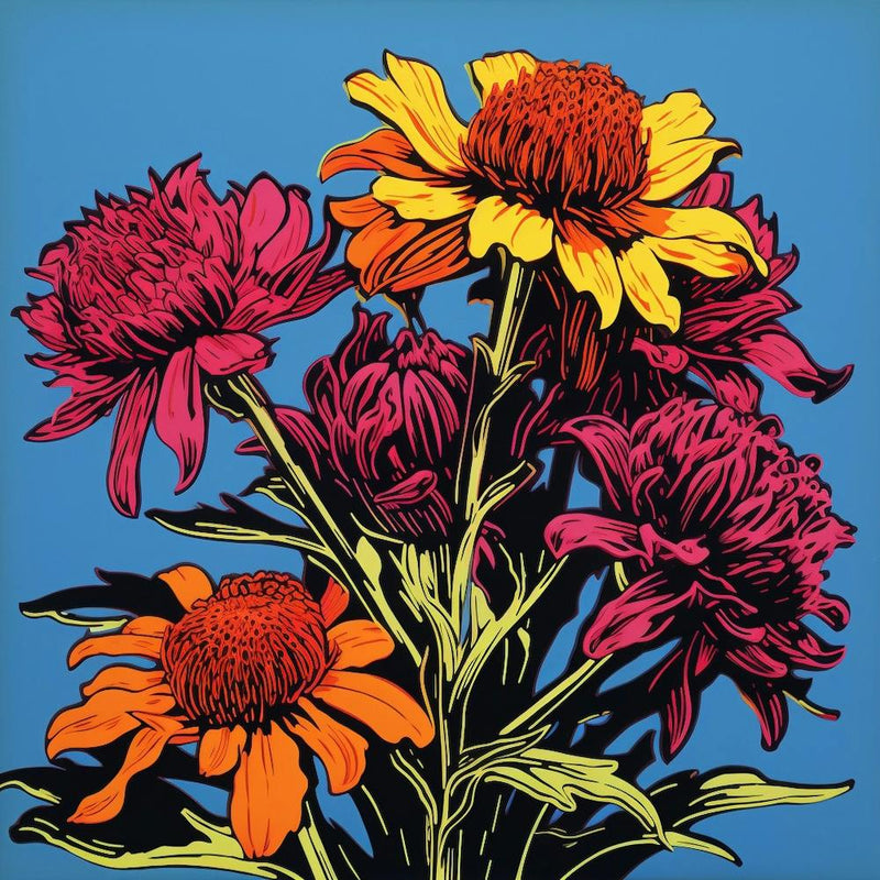 Gaillarde 1 Illustration Pop Art Carrée