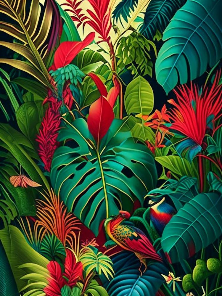 Tropical Paradise 1 Botanical
