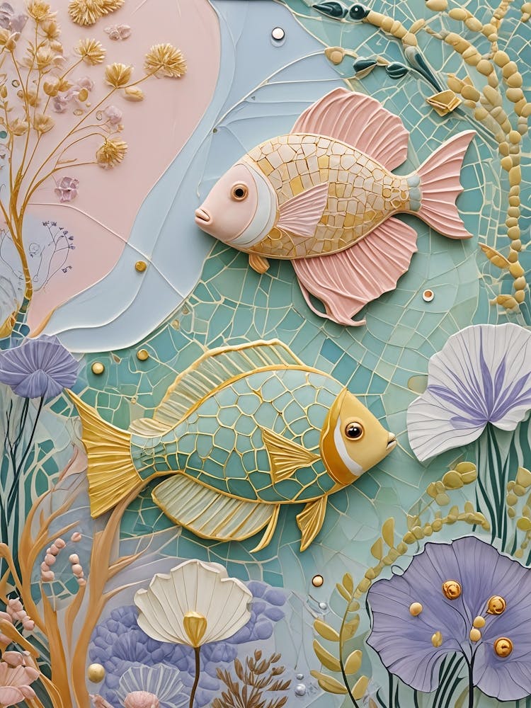 Pastel Fish Party no3