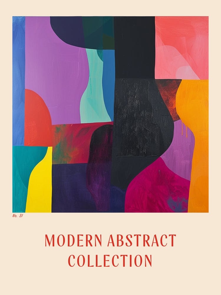 Modern Abstract Collection Poster 31