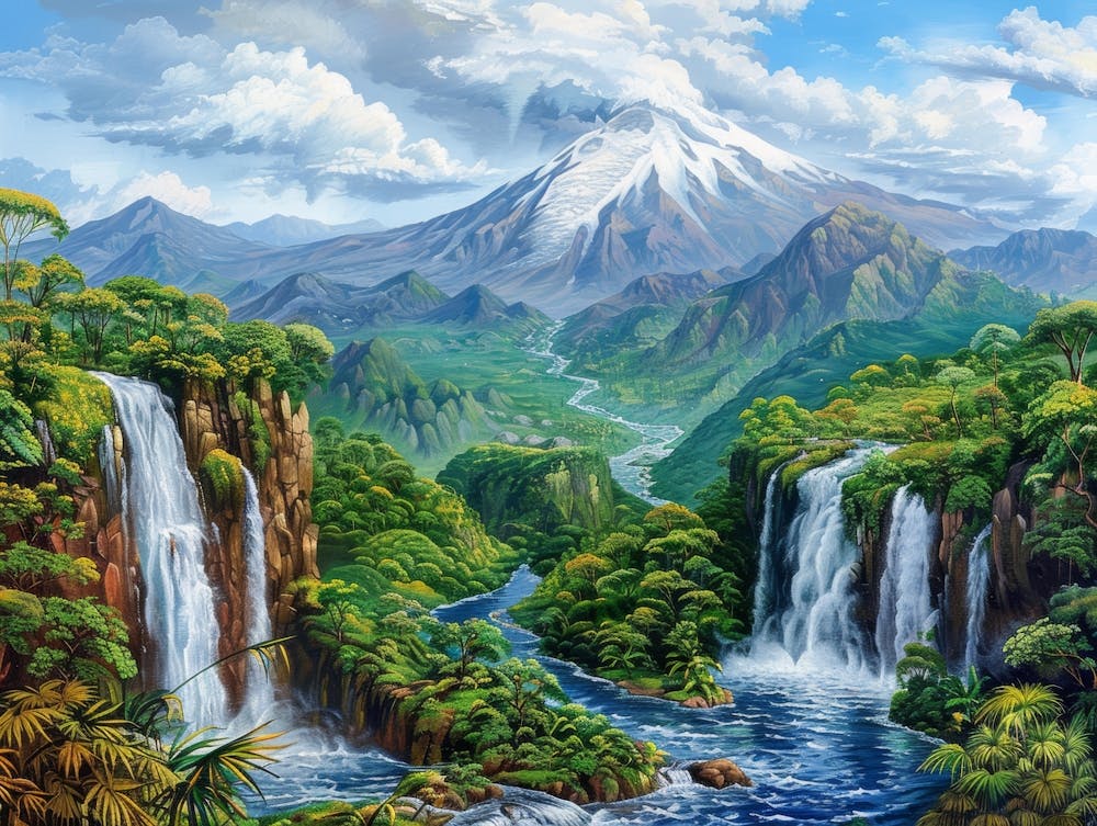 Waterfalls In The Jungle 2