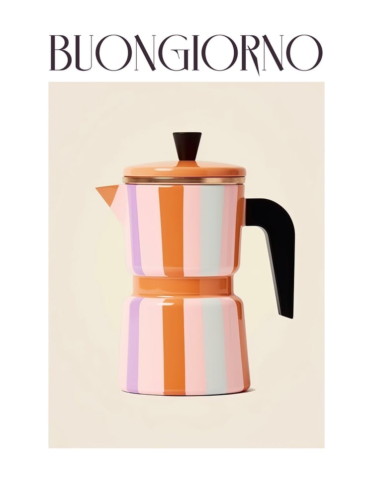 Moka Espresso Italian Coffee Maker Buongiorno 5